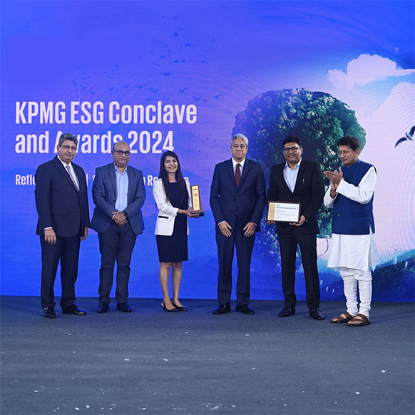 Chalet Hotels Ltd. receives ESG Excellence Award 2024 for Leadership in Responsible Practices, from KPMG